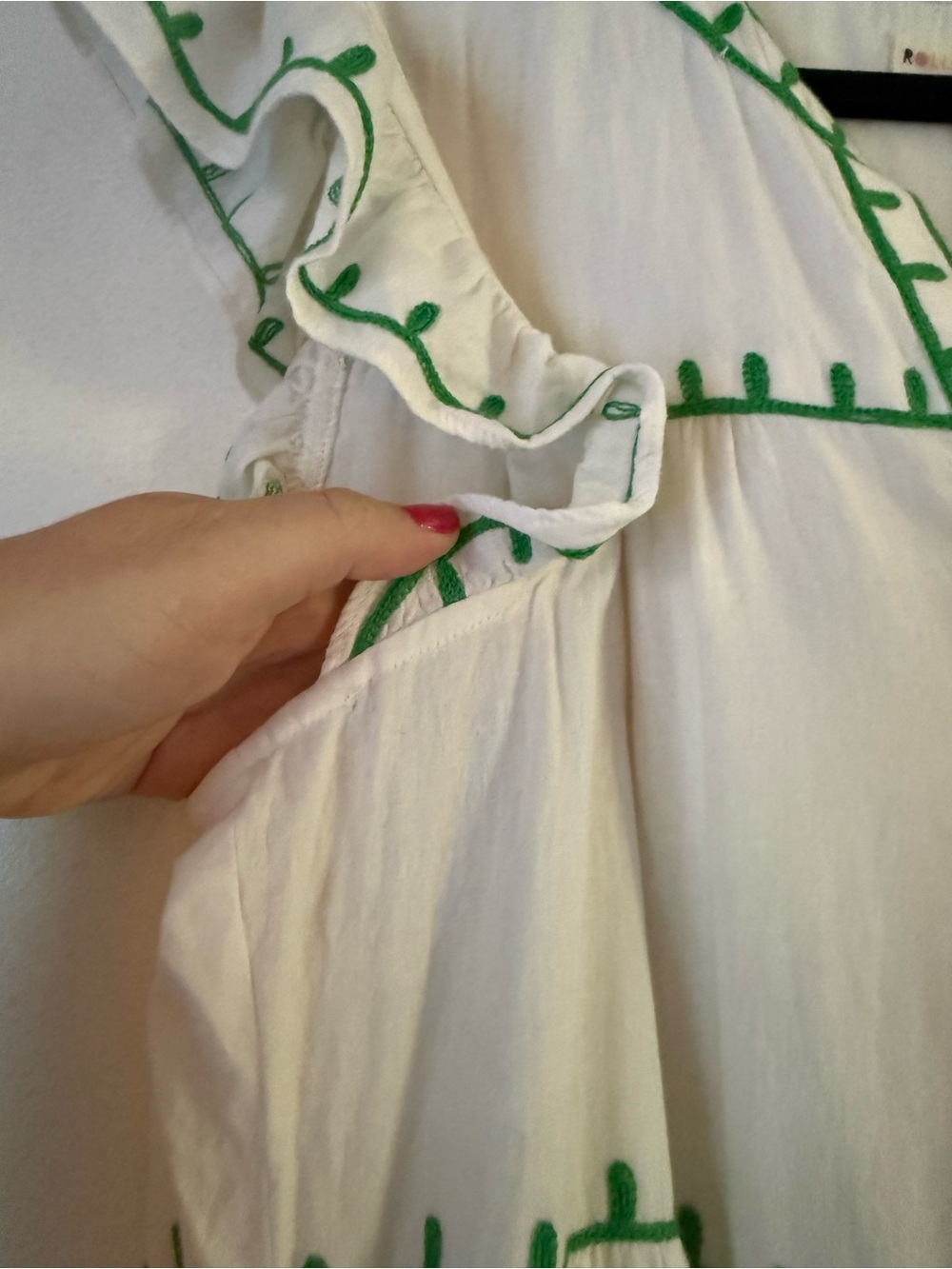 Roller Rabbit White Embroidered Dress - Picture 6 of 11